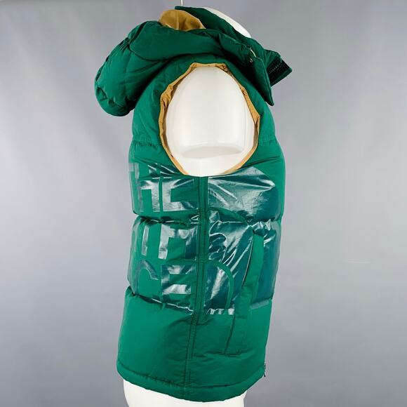 JUNYA WATANABE x THE NORTH FACE Size XS Green Quilted Cotton Nylon Vest - Picture 2 of 6